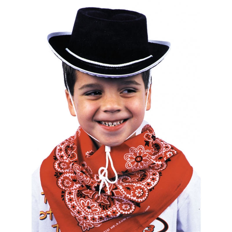 Jacobson Children's Red Felt Cowboy Hat